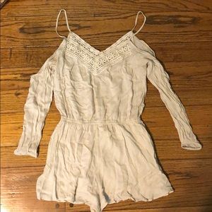 Urban Outfitters off white romper